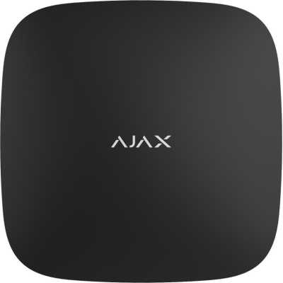 Интеллектуальная централь Ajax Hub 2 black с поддержкой датчиков с фотофиксацией тревог