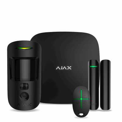 Бездротовий комплект сигналізації Ajax StarterKit Cam black