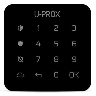 Беспроводная сенсорная клавиатура U-Prox Keypad black