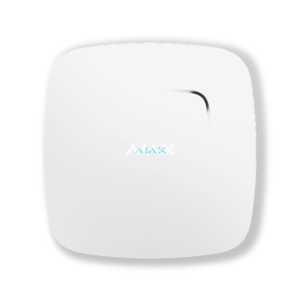 Беспроводной пожарный датчик с сенсорами температуры и угарного газа Ajax FireProtect Plus white